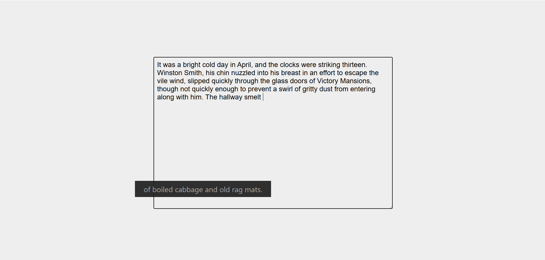 Ghost Text screenshot