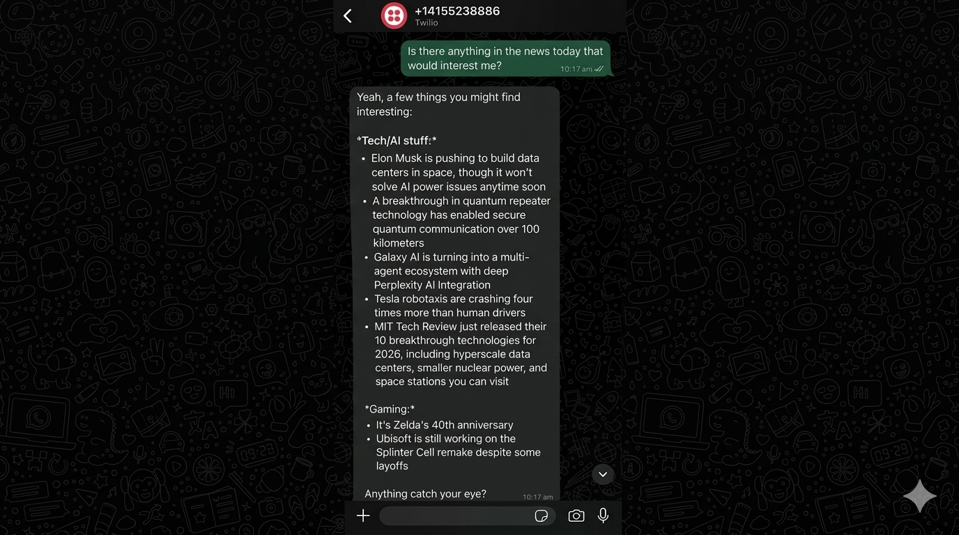 Whatsapp Agent screenshot